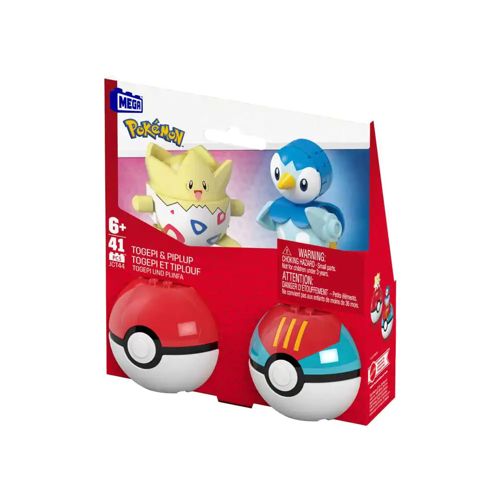 Pokémon MEGA stavebnice Poké Ball Collection: Piplup & Togepi fotografii produktu