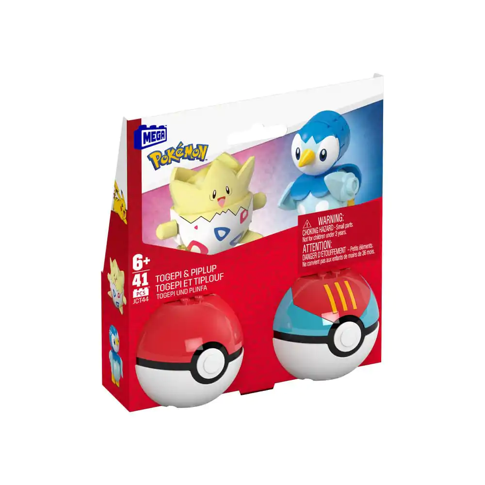 Pokémon MEGA stavebnice Poké Ball Collection: Piplup & Togepi fotografii produktu