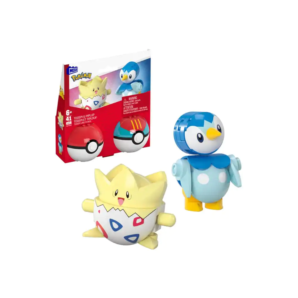 Pokémon MEGA stavebnice Poké Ball Collection: Piplup & Togepi fotografii produktu