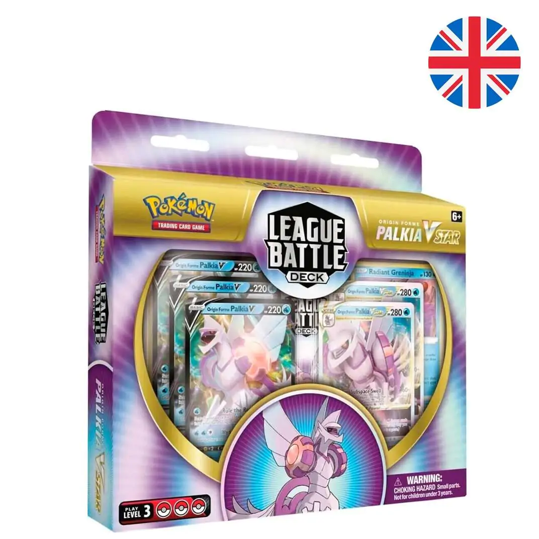 Anglický Pokémon Palkia Vstar League Battle Deck Sběratelská karetní hra blister fotografii produktu