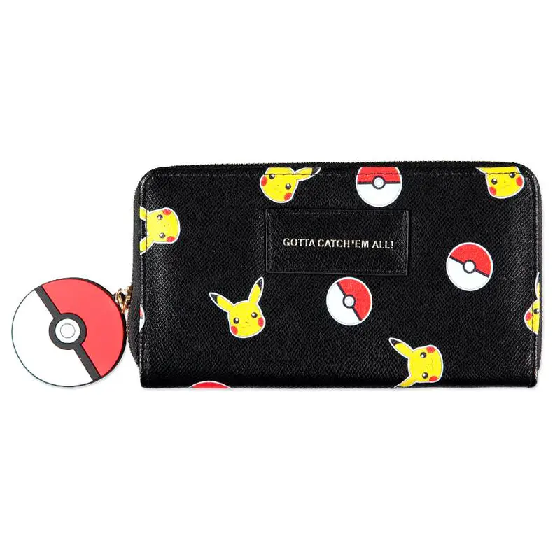 Peněženka na zip Pokémon Pikachu Girl fotografii produktu