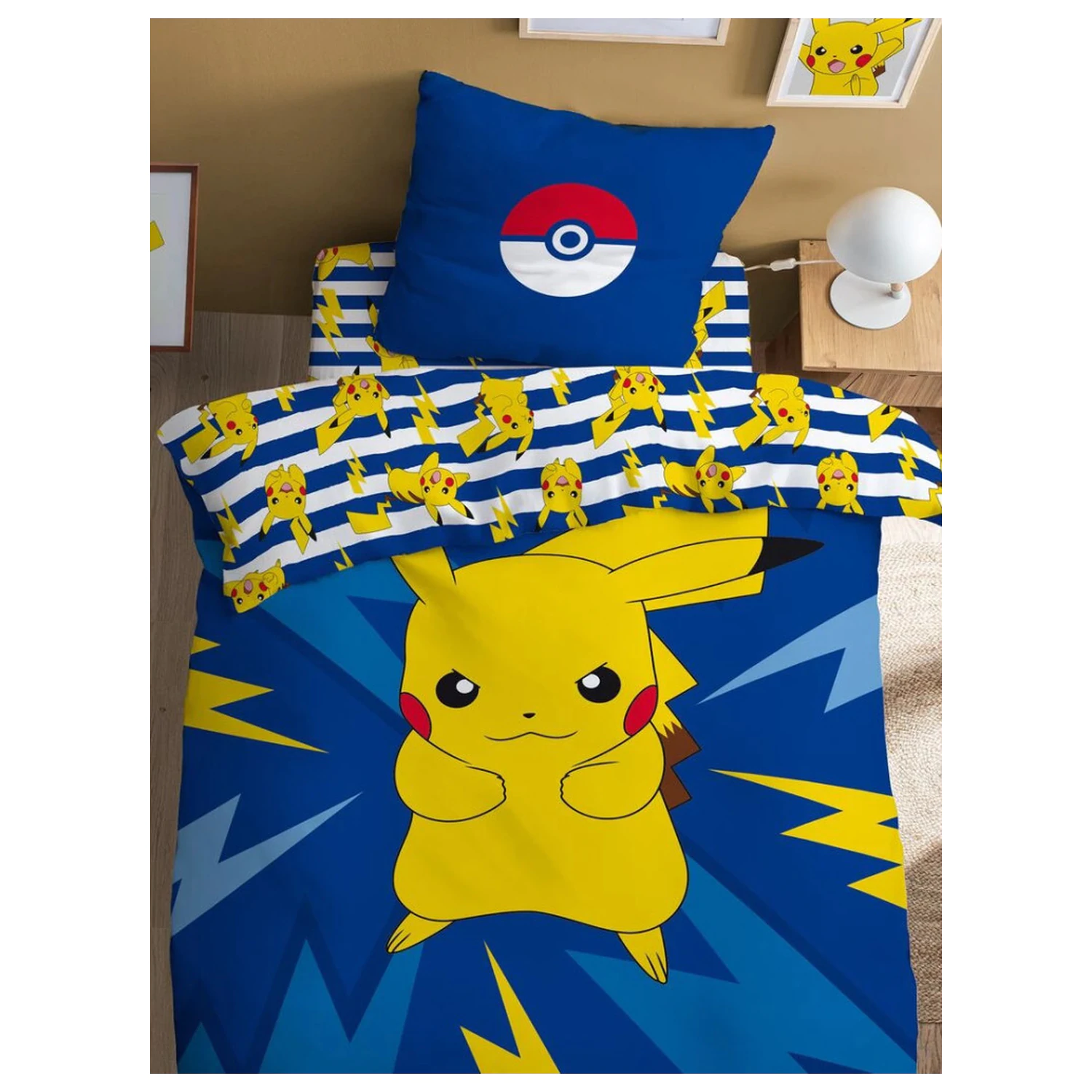 Pokemon Pika-Power povlak na přikrývku fotografii produktu