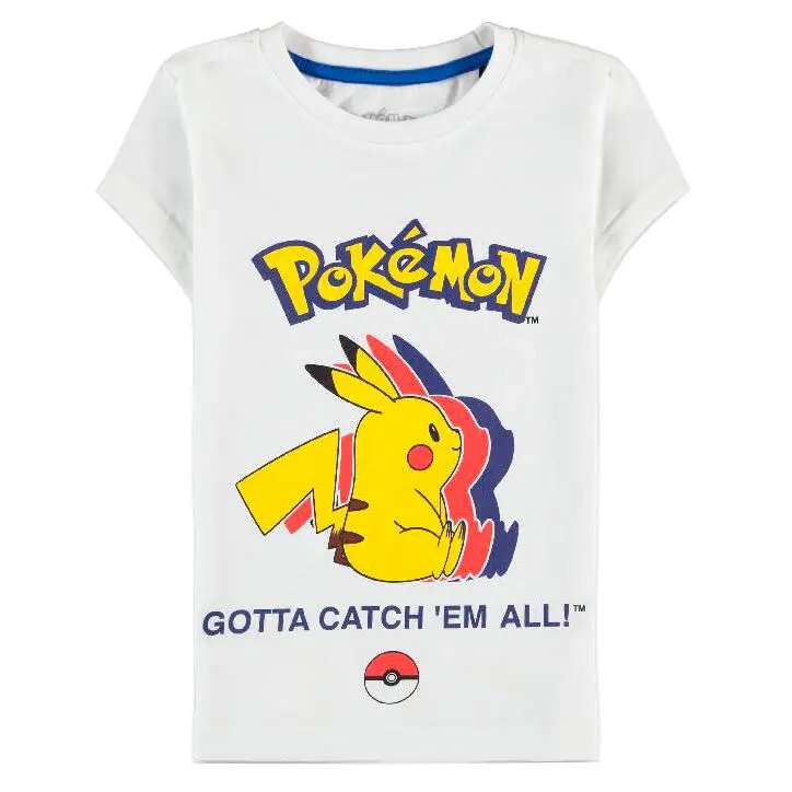 Dětské tričko Pokemon Pika Silhouette fotografii produktu