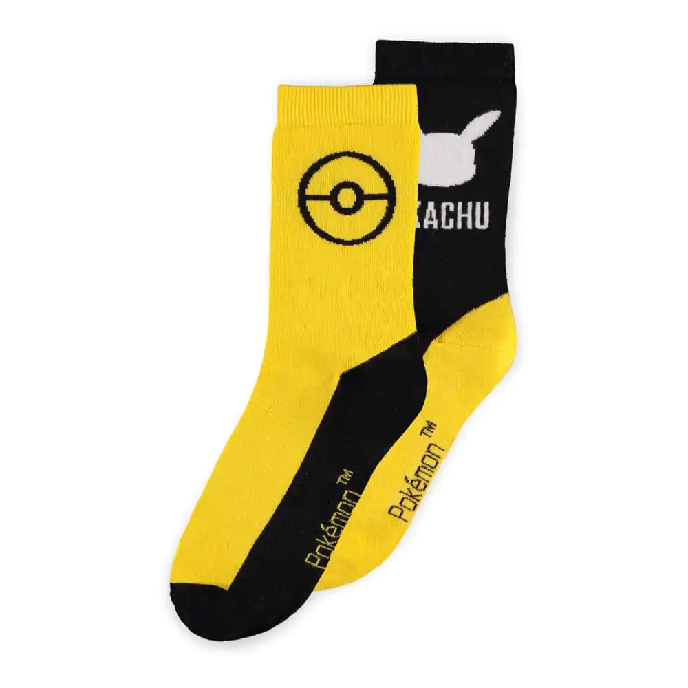 Pokemon Ponožky 2-Pack Pikachu 43-46 fotografii produktu