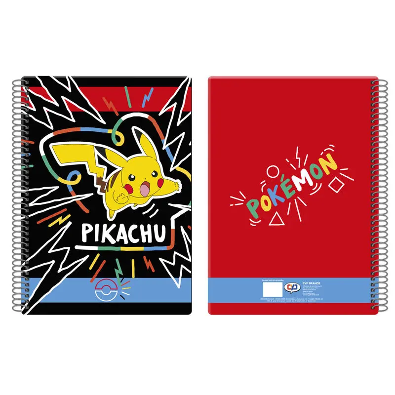 Pokemon Pikachu blok A4 fotografii produktu