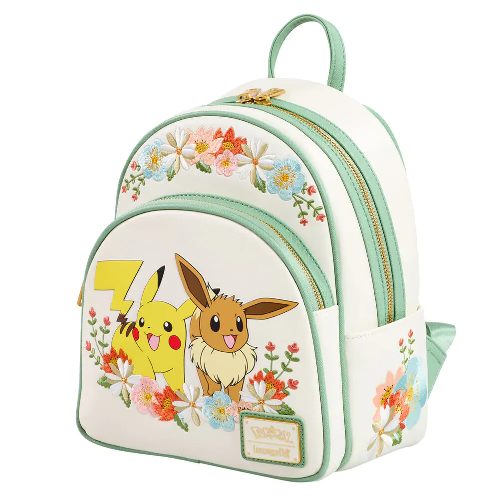 Pokemon Pikachu & Eevee Floral batoh fotografii produktu