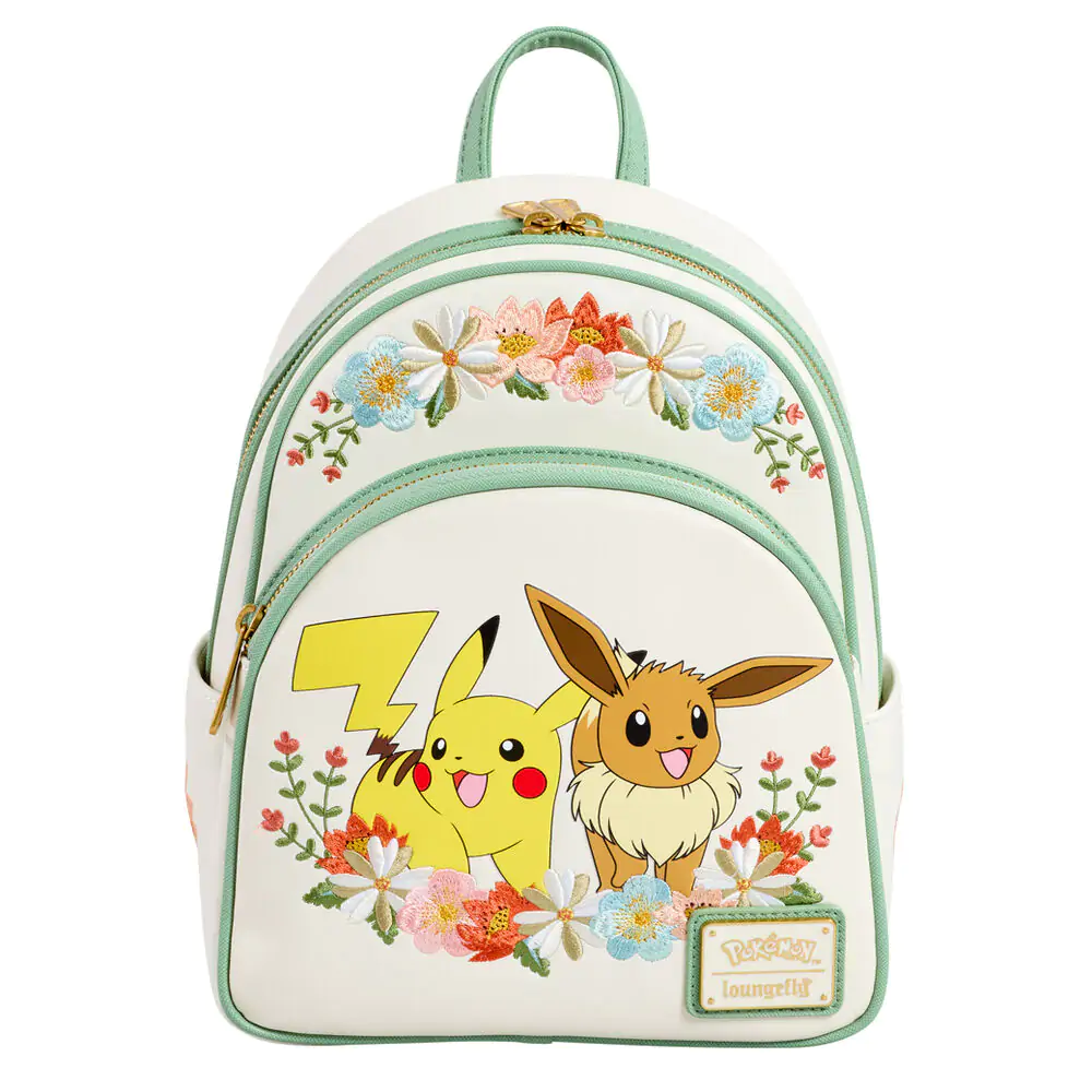 Pokemon Pikachu & Eevee Floral batoh fotografii produktu