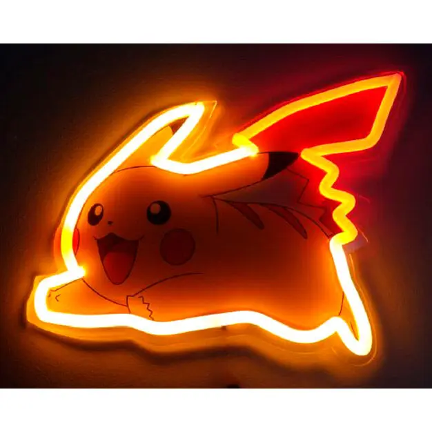 Pokémon LED nástěnná lampa Pikachu 22 cm fotografii produktu