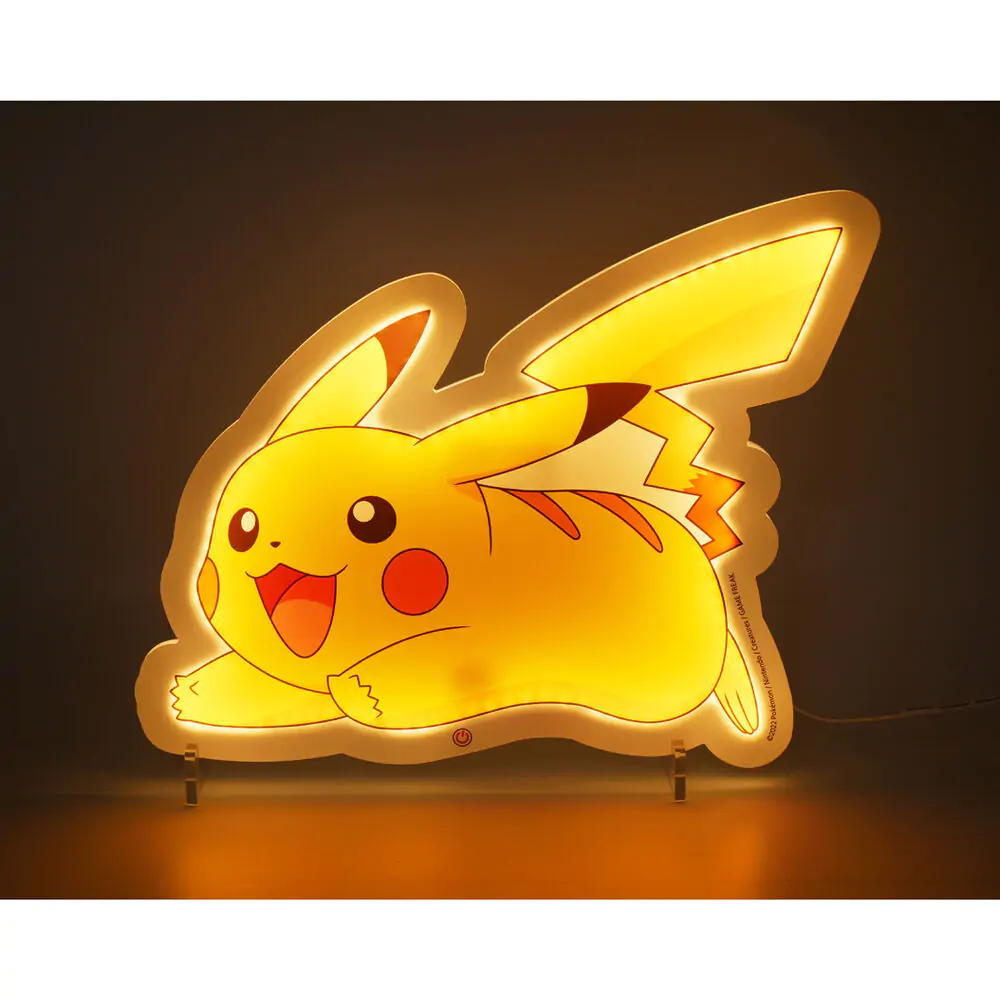Pokémon LED nástěnná lampa Pikachu 22 cm fotografii produktu