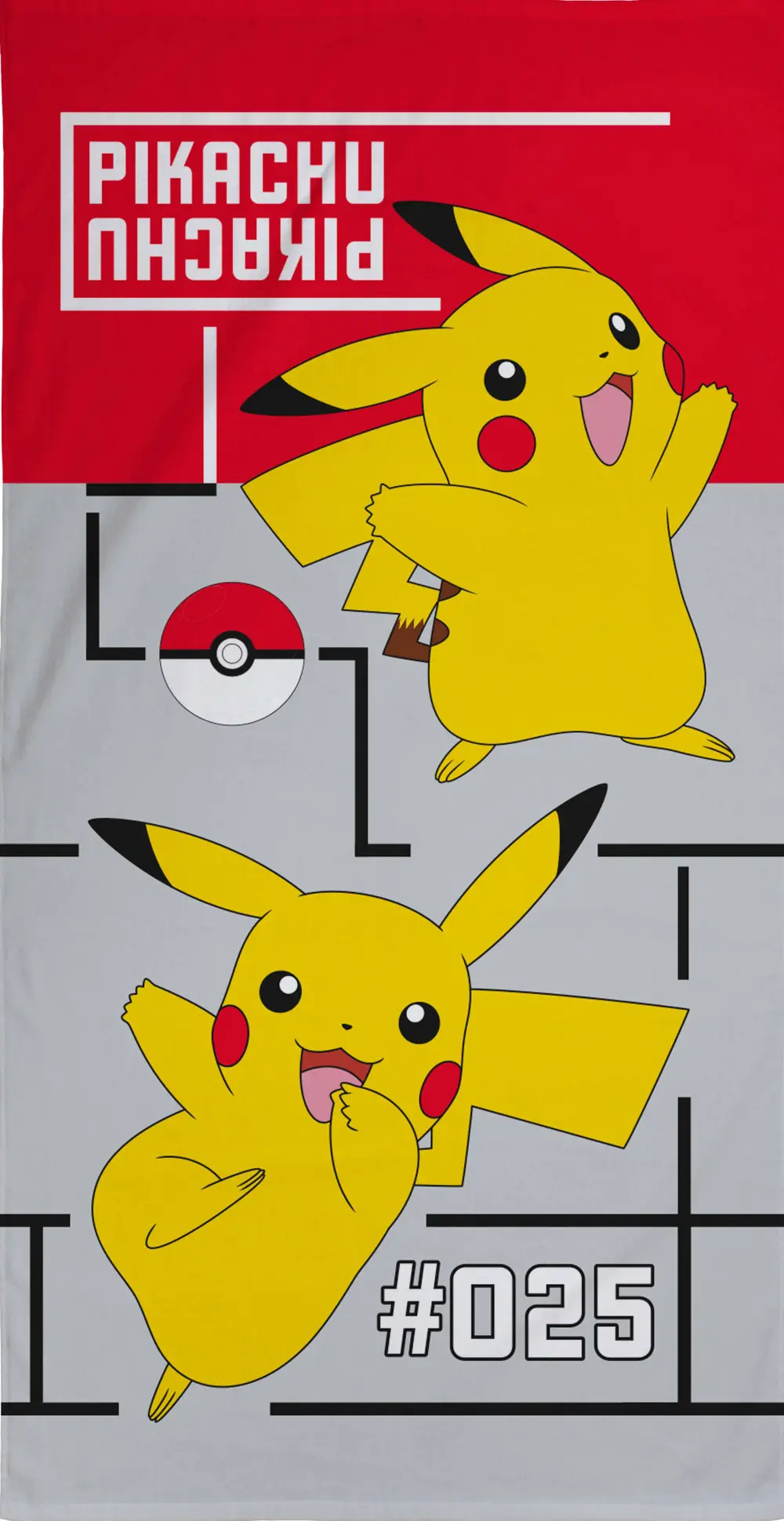 Pokemon Pikachu bavlněná plážová osuška fotografii produktu