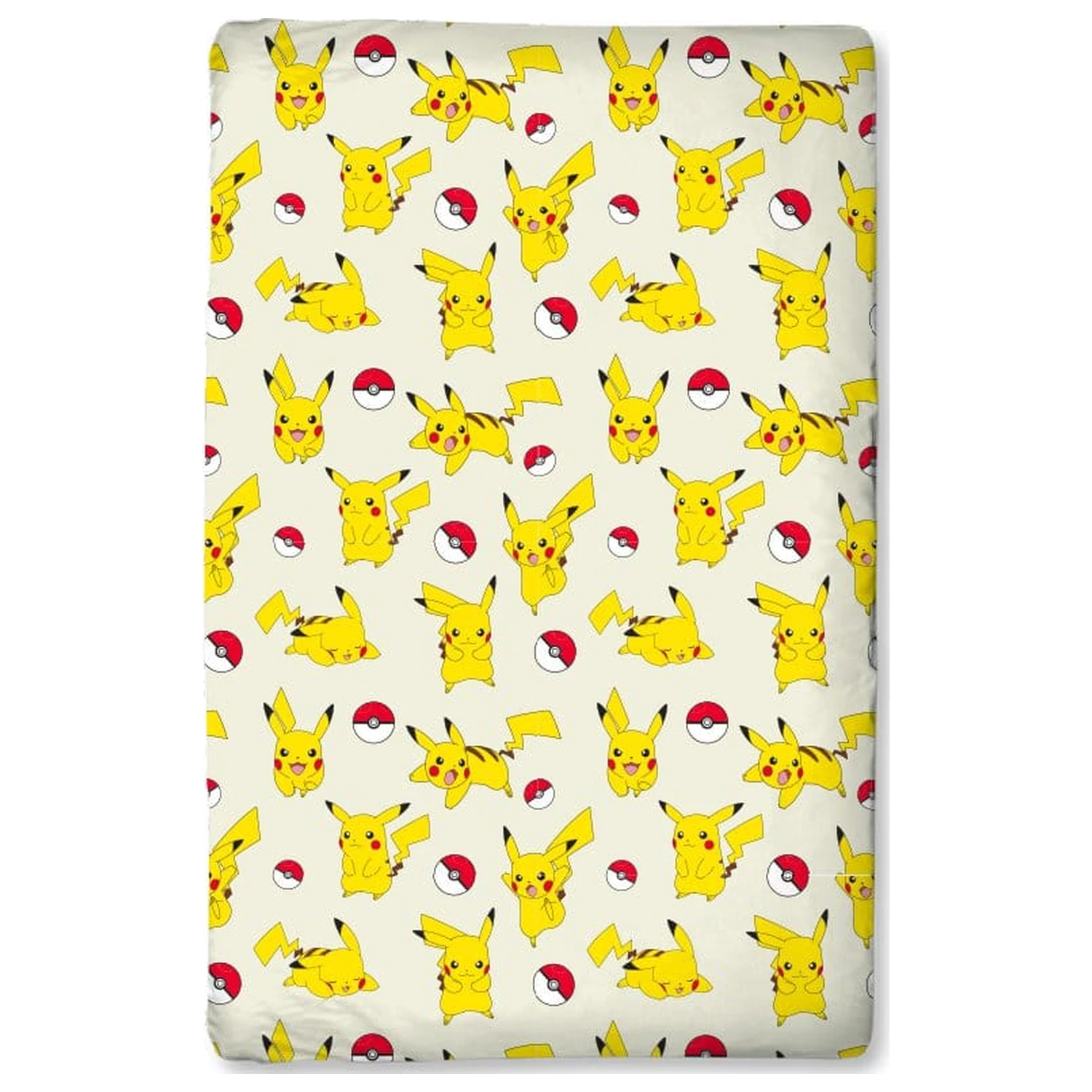 Pokémon Pikachu napínací prostěradlo 90 x 200 fotografii produktu