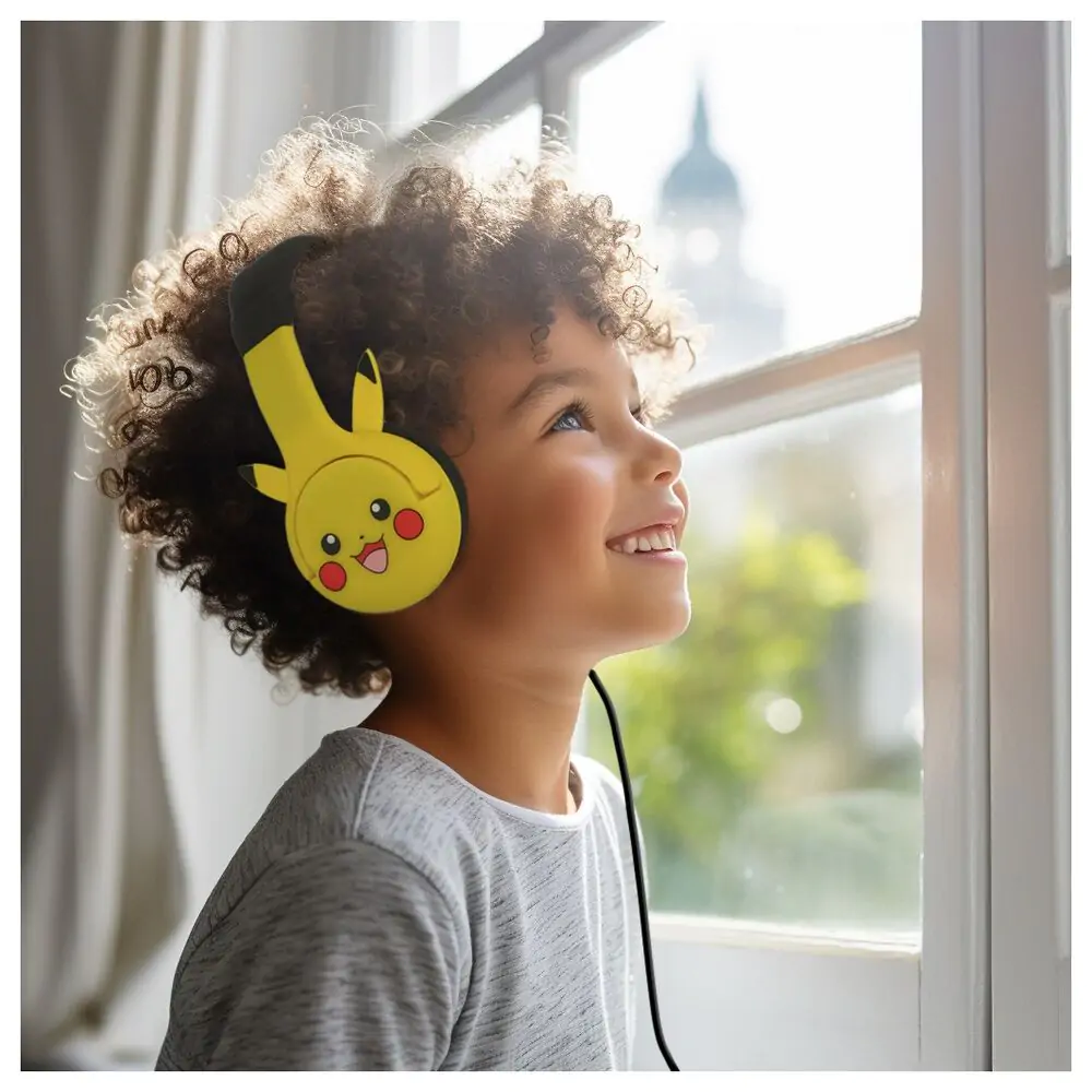 Dětská sluchátka Pokemon Pikachu fotografii produktu