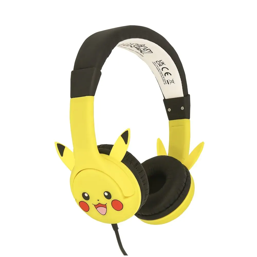 Dětská sluchátka Pokemon Pikachu fotografii produktu
