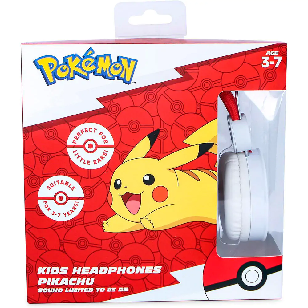 Pokemon Pikachu core dětská sluchátka fotografii produktu