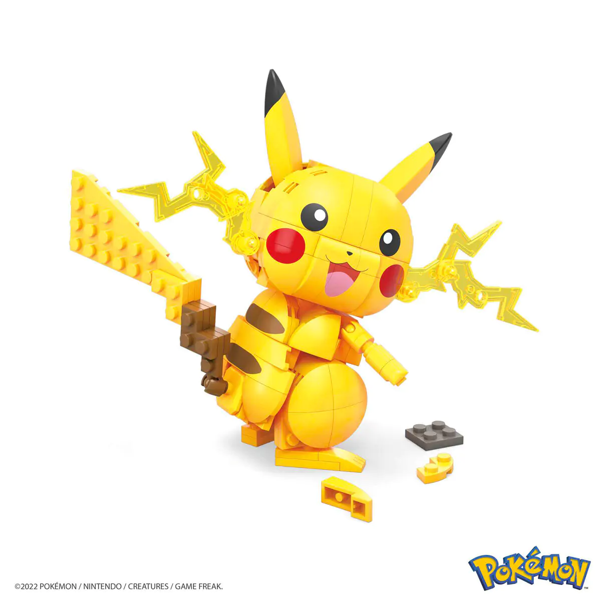 Pokémon Mega Construx Wonder Builders stavebnice Pikachu 10 cm fotografii produktu