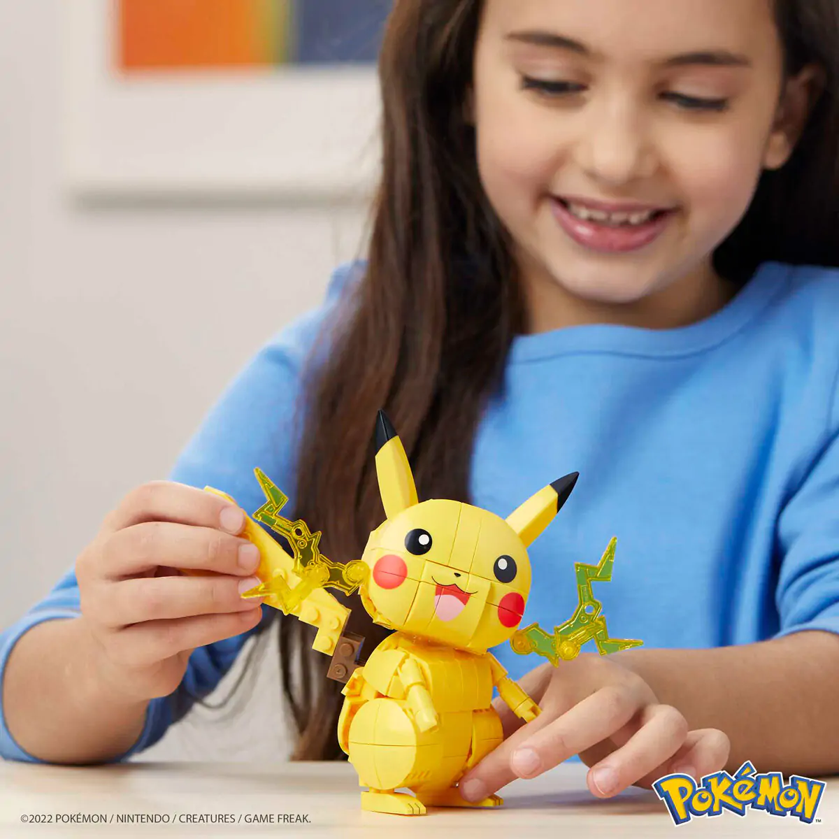 Pokémon Mega Construx Wonder Builders stavebnice Pikachu 10 cm fotografii produktu