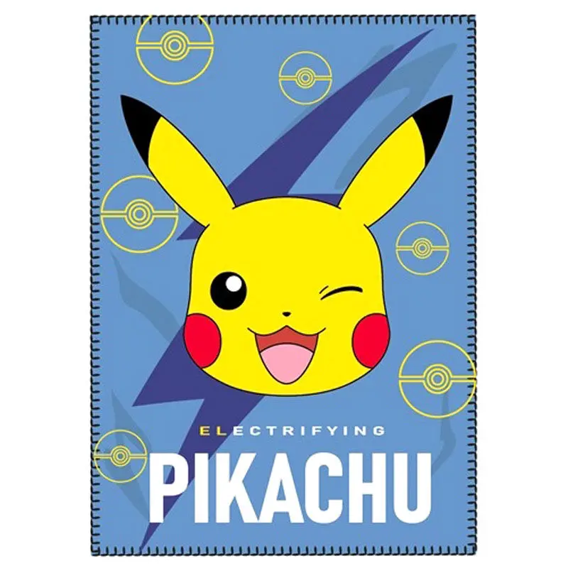 Pokemon Pikachu polar deka fotografii produktu