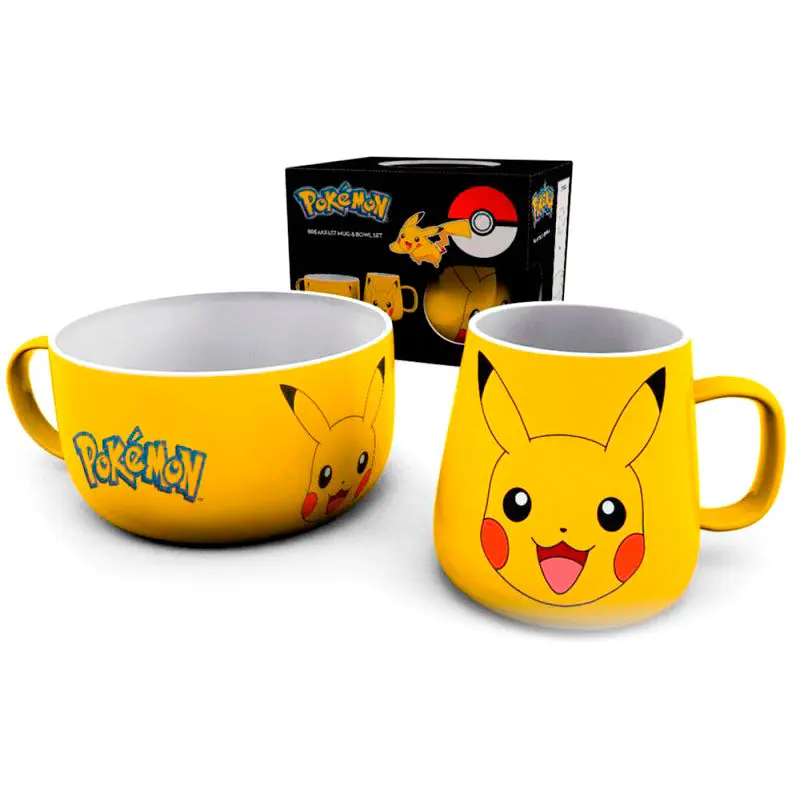 Pokemon Pikachu snídaňový set fotografii produktu