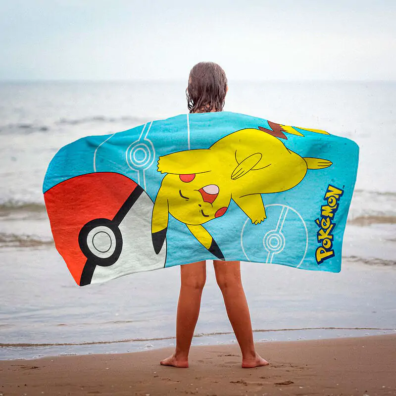 Pokemon ručník Pikachu 70 x 140 cm fotografii produktu