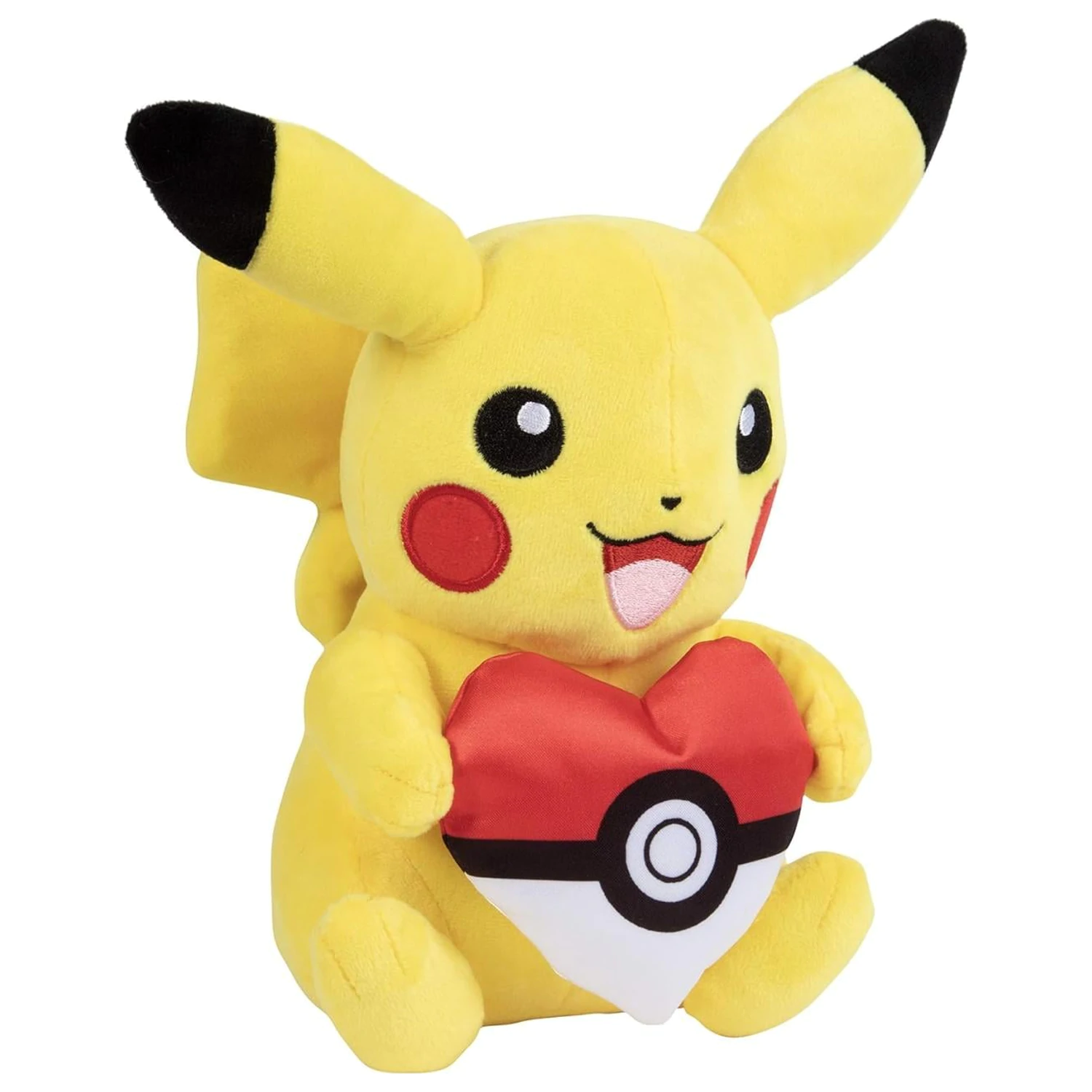 Pokémon Pikachu s Poké Ball srdcem plyšák 20 cm fotografii produktu