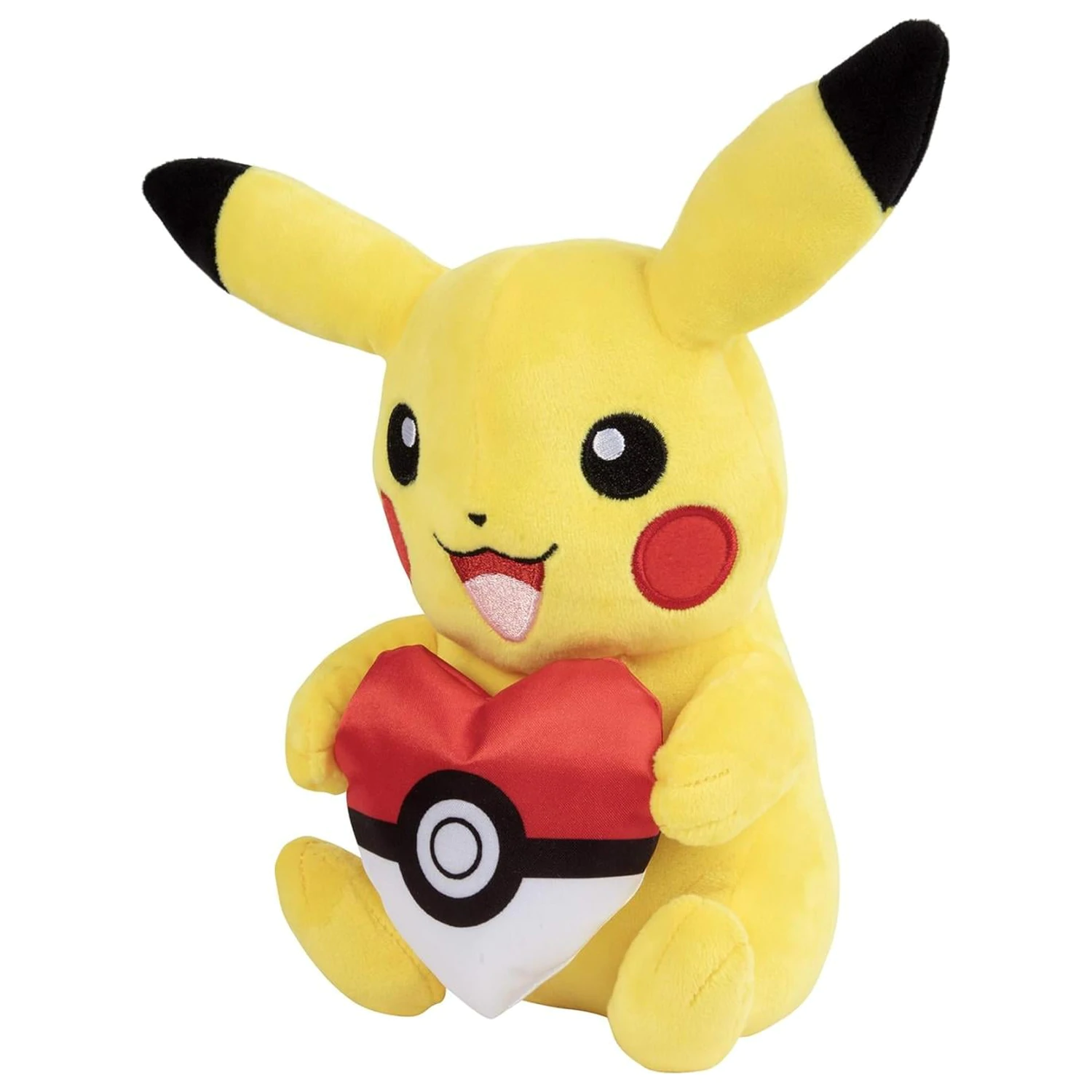 Pokémon Pikachu s Poké Ball srdcem plyšák 20 cm fotografii produktu