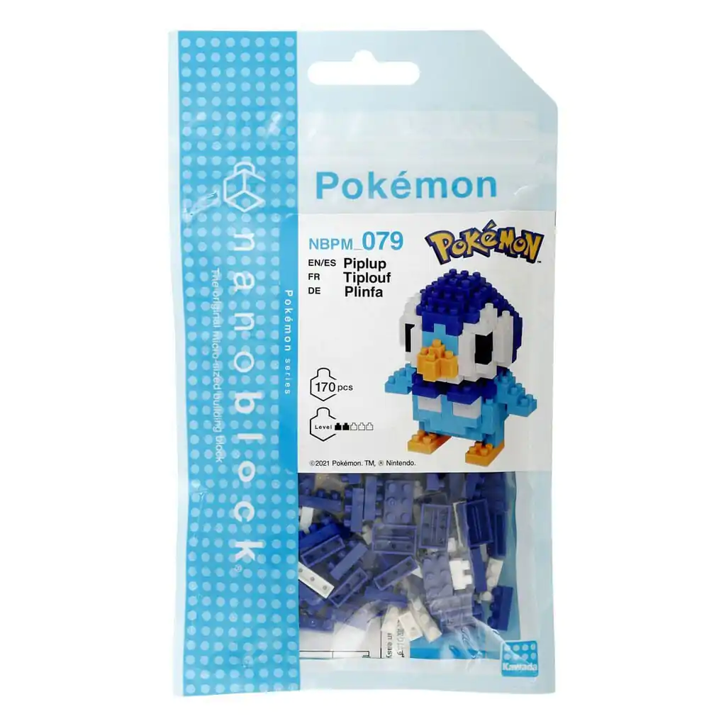 Pokemon: Piplup Nanoblock fotografii produktu