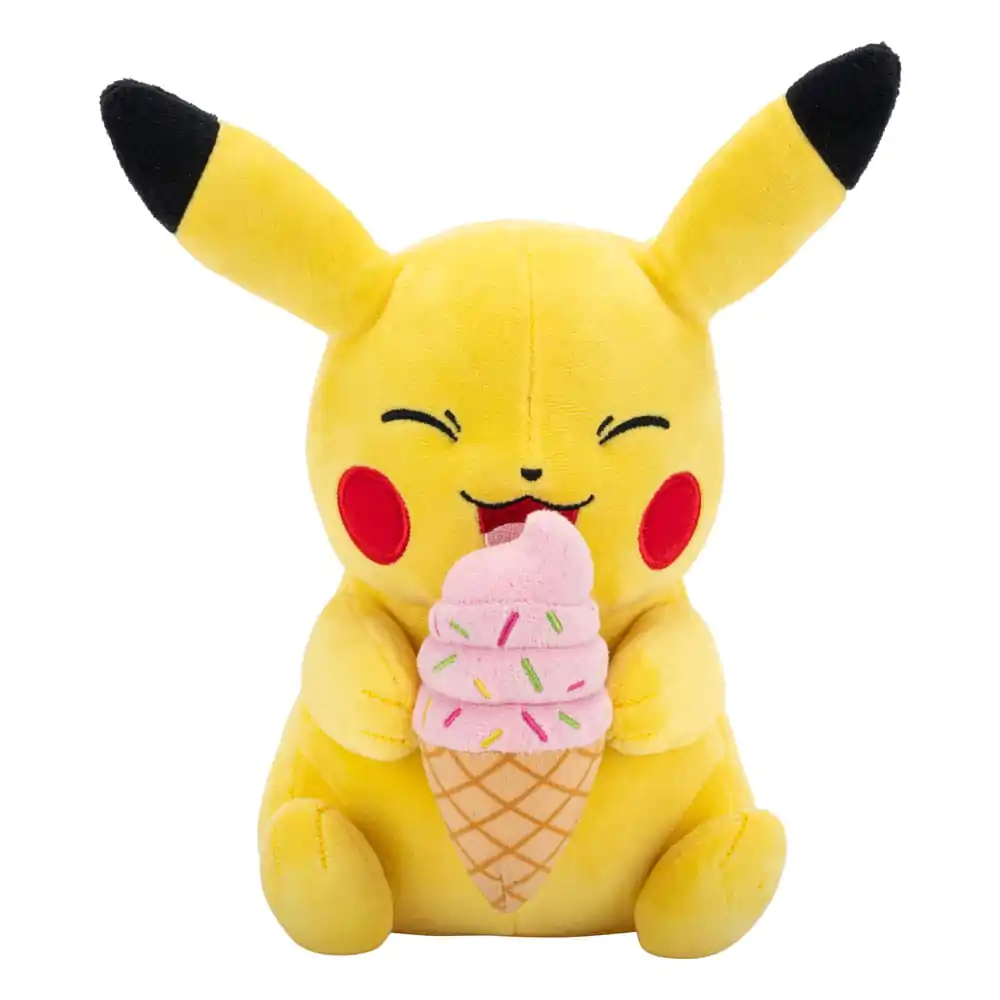 Pokémon plyšová figurka Pikachu se zmrzlinou 20 cm fotografii produktu