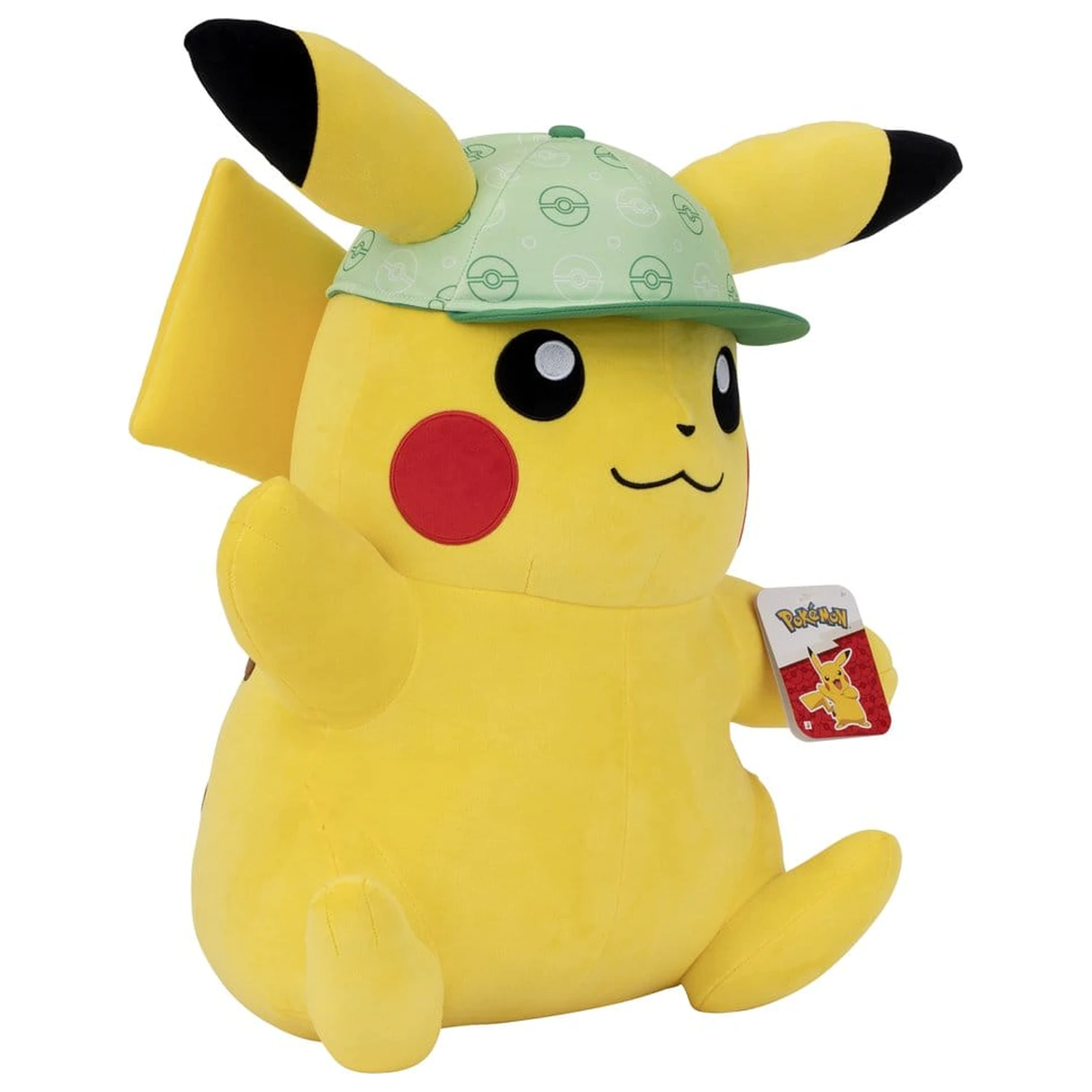 Pokémon plyšák Pikachu (s čepicí) 61 cm fotografii produktu