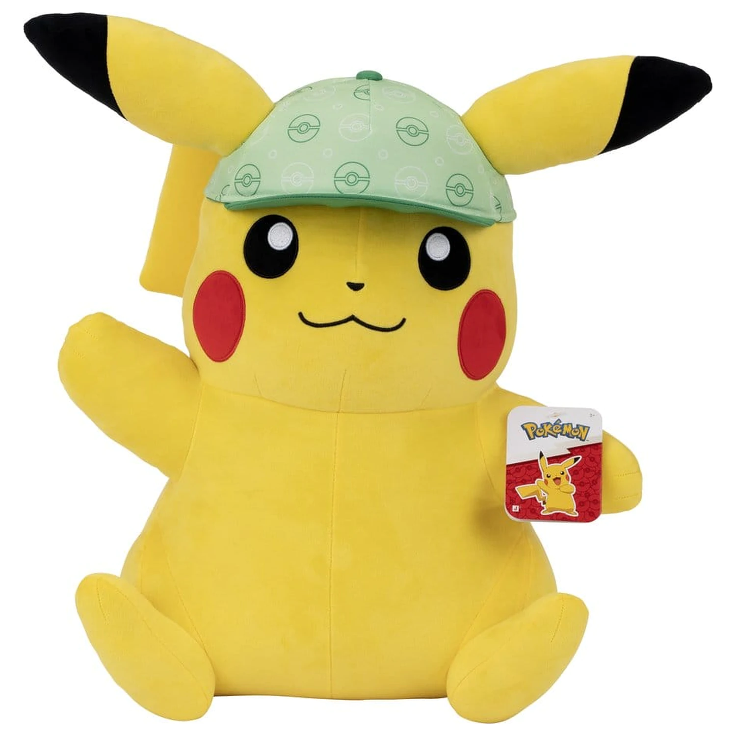 Pokémon plyšák Pikachu (s čepicí) 61 cm fotografii produktu