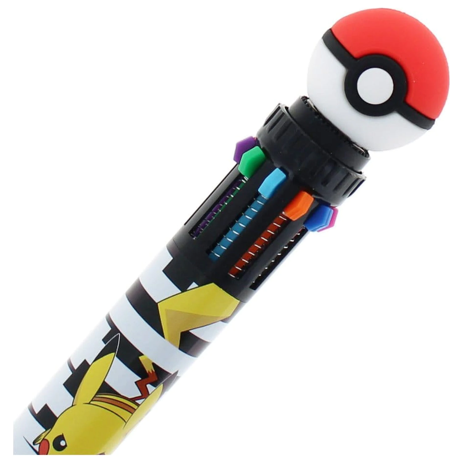 Pokémon Multi Colour Pen Spinny Pokéball Vícebarevné pero fotografii produktu