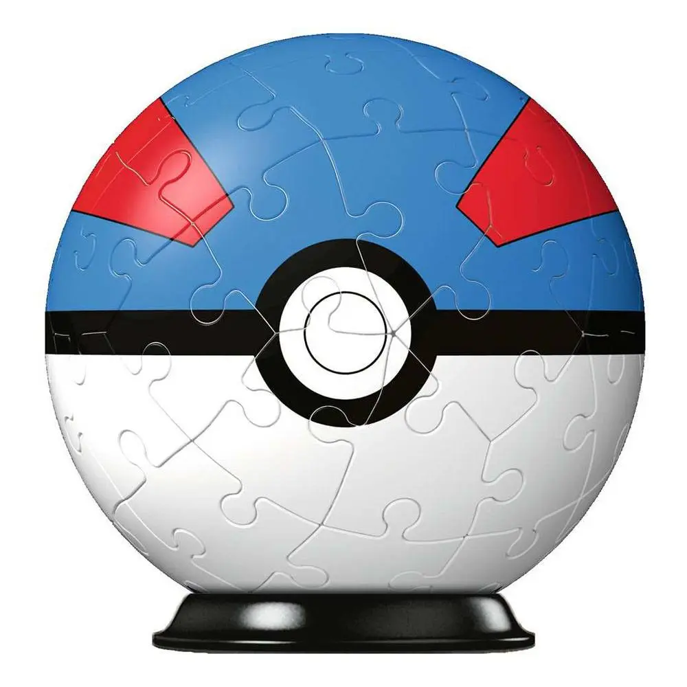 Pokémon 3D Puzzle Pokéballs: Great Ball (55 dílků) fotografii produktu