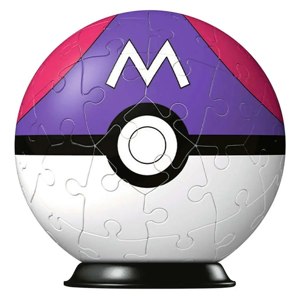 Pokémon 3D puzzle Pokébaly: Master Ball (54 dílků) fotografii produktu