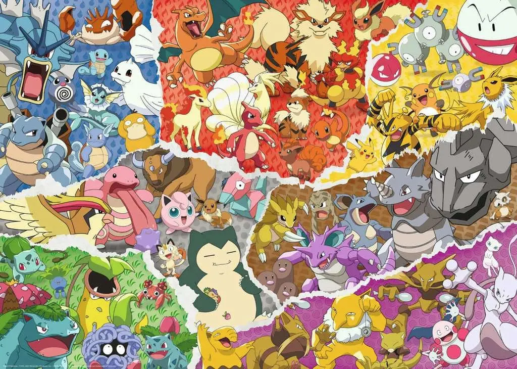 Pokémon Puzzle Skládačka Pokémon Adventure (1000 dílků) fotografii produktu