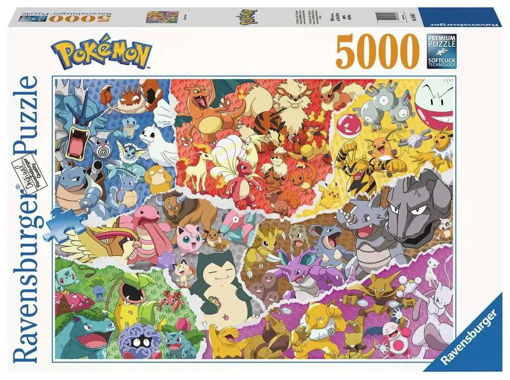 Pokémon Puzzle skládačka Pokémon Allstars (5000 dílků) fotografii produktu