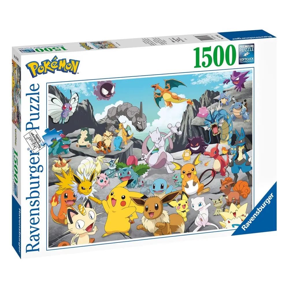 Pokémon Puzzle Skládačka Pokémon Classics (1500 dílků) fotografii produktu