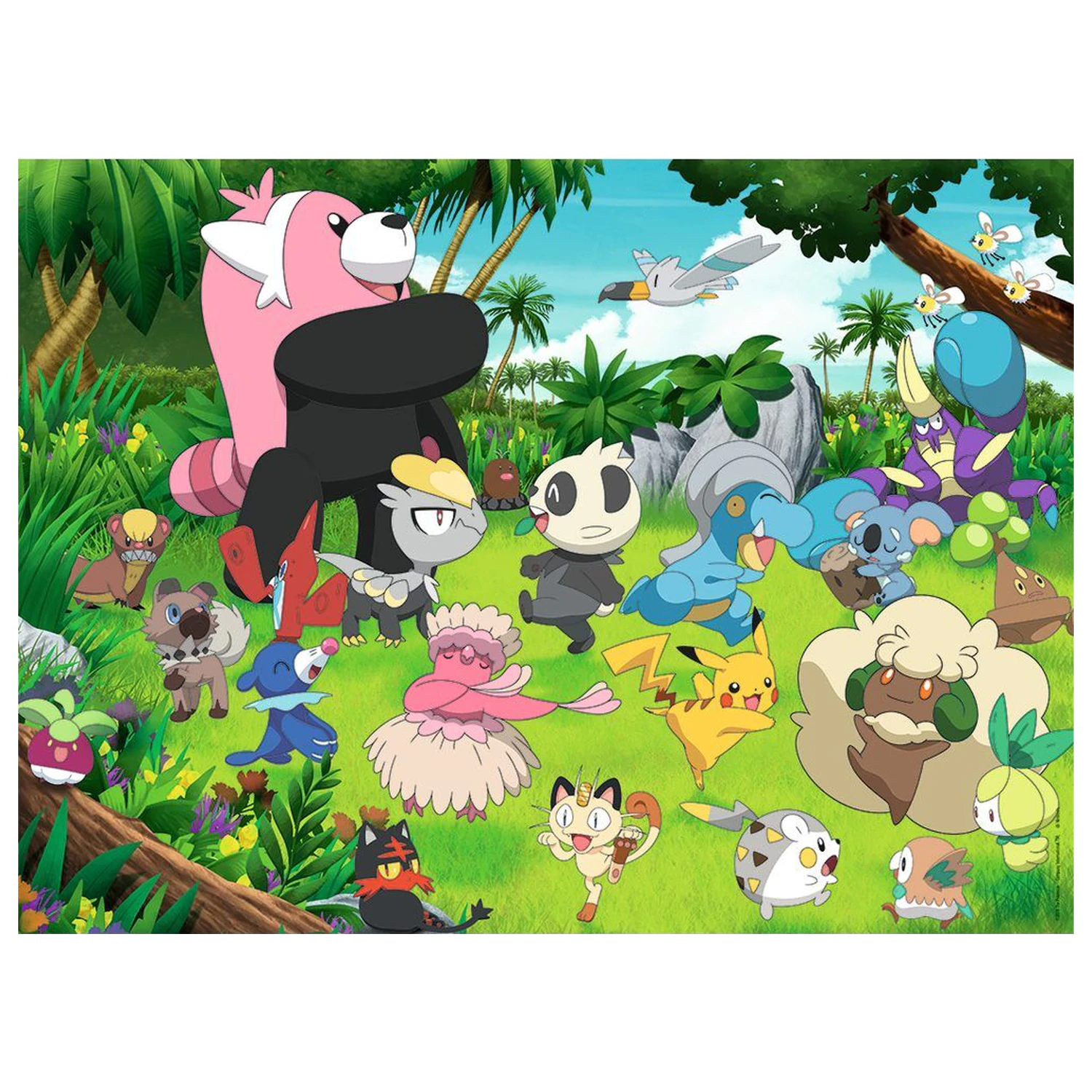 Pokémon dětské puzzle XXL Pokémon (300 dílků) fotografii produktu