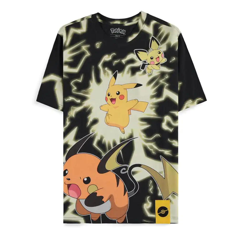 Pokémon tričko Mirage AOP Pikachu Lightning fotografii produktu