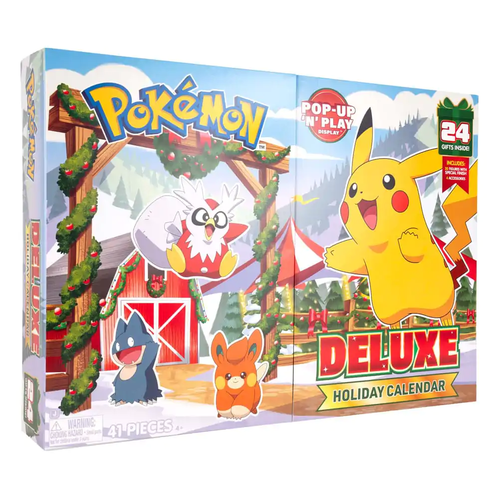 Pokémon rozkládací a hrací deluxe adventní kalendář sváteční 2025 *verze EN* fotografii produktu