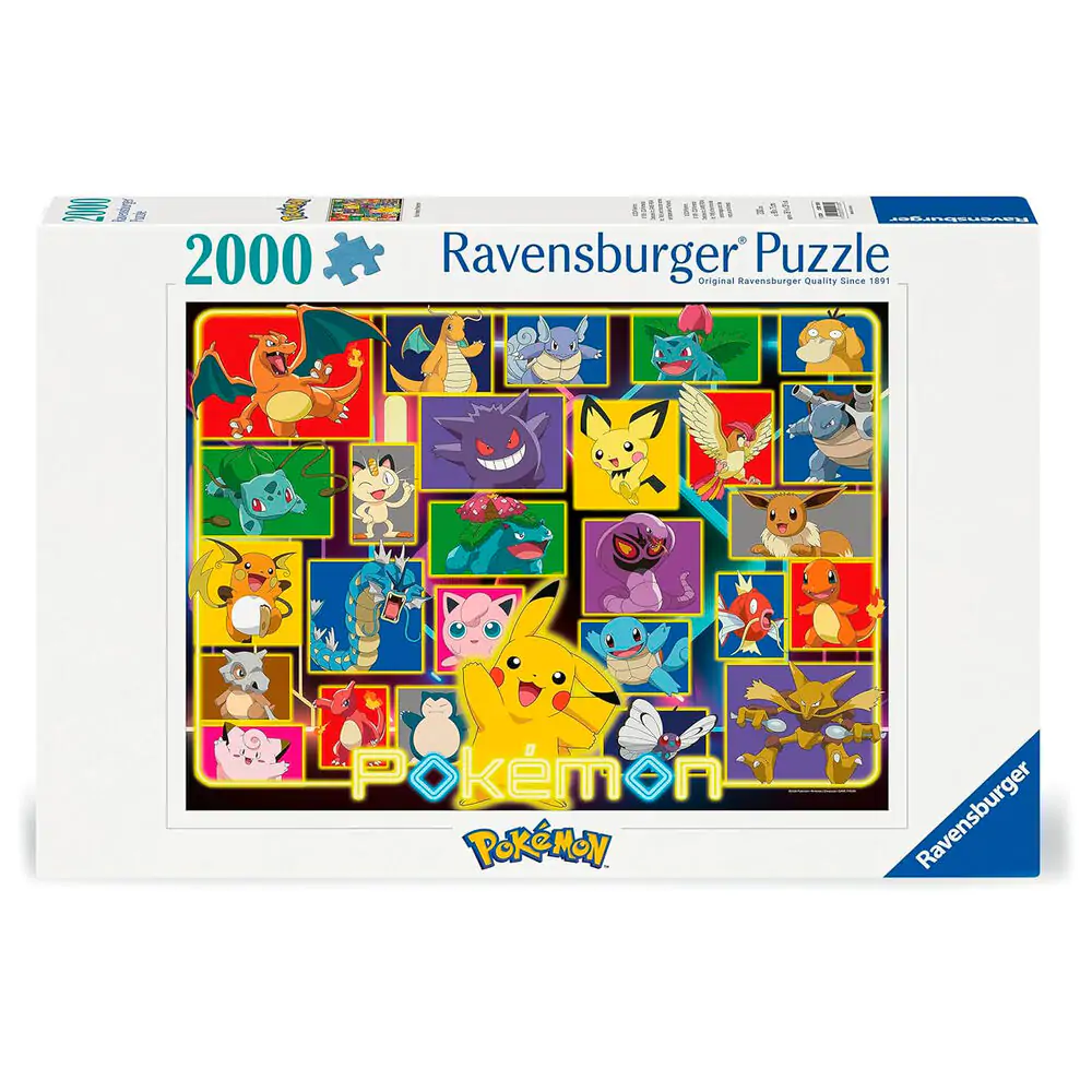 Pokemon puzzle 2000 dílků fotografii produktu