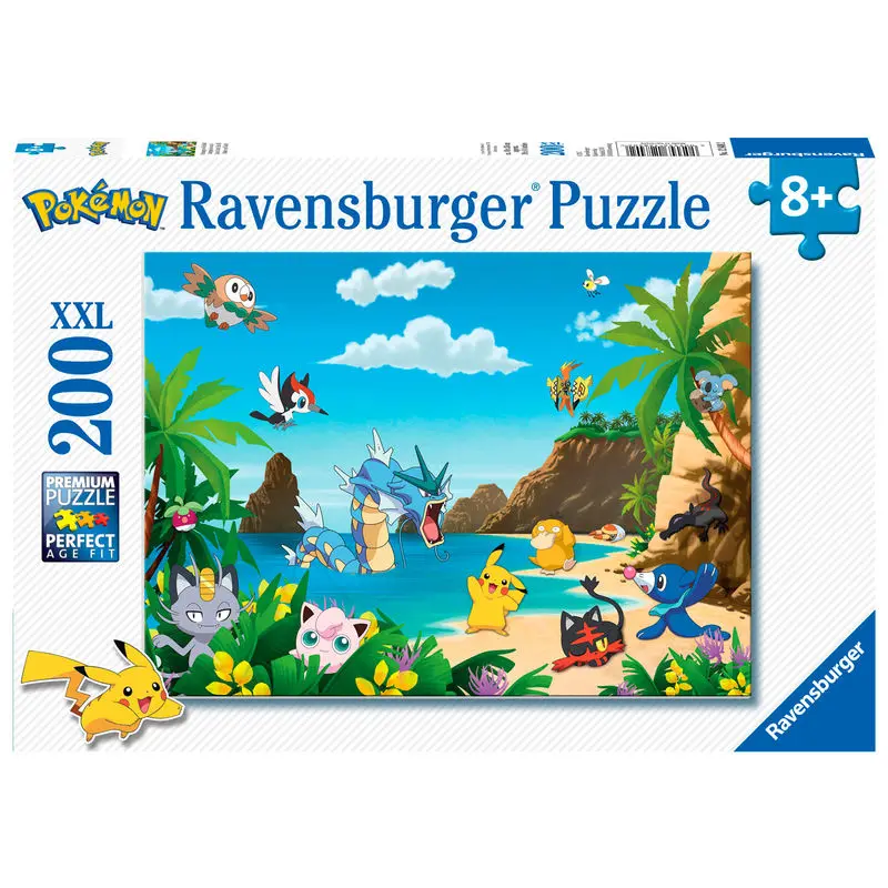 Pokemon puzzle XXL 200 kusů fotografii produktu