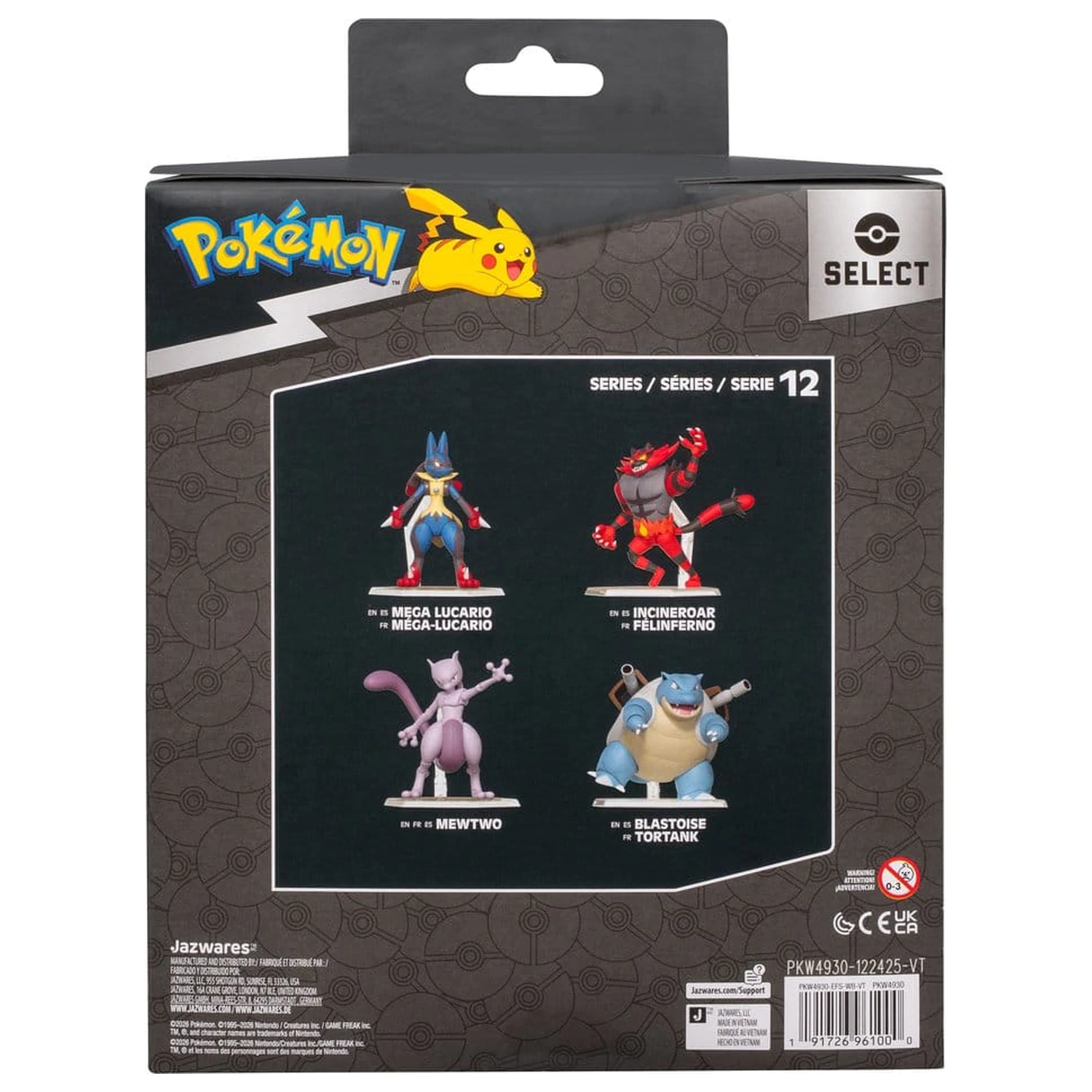 Pokémon Select Super-Articulated Akční figurka Blastoise fotografii produktu
