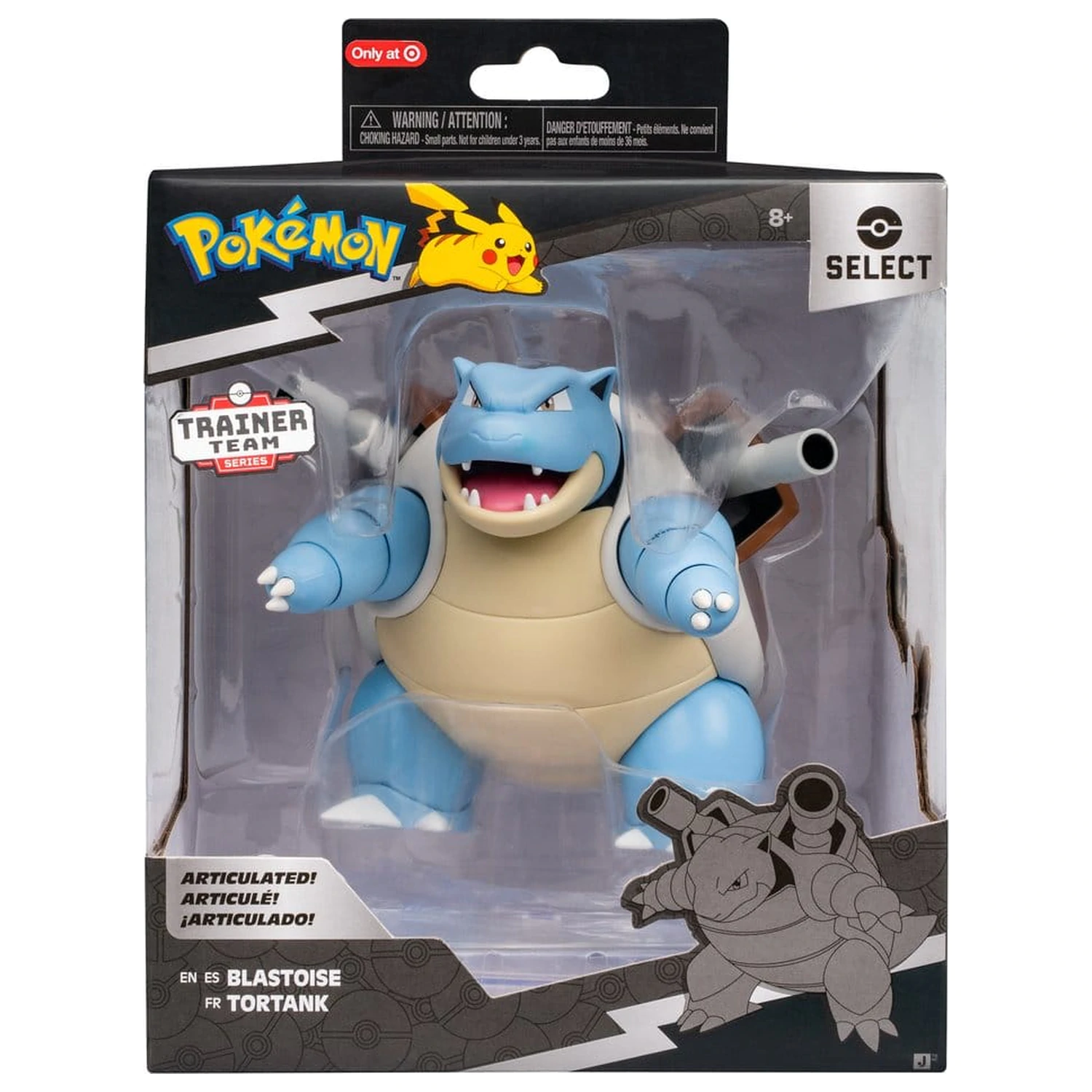 Pokémon Select Super-Articulated Akční figurka Blastoise fotografii produktu