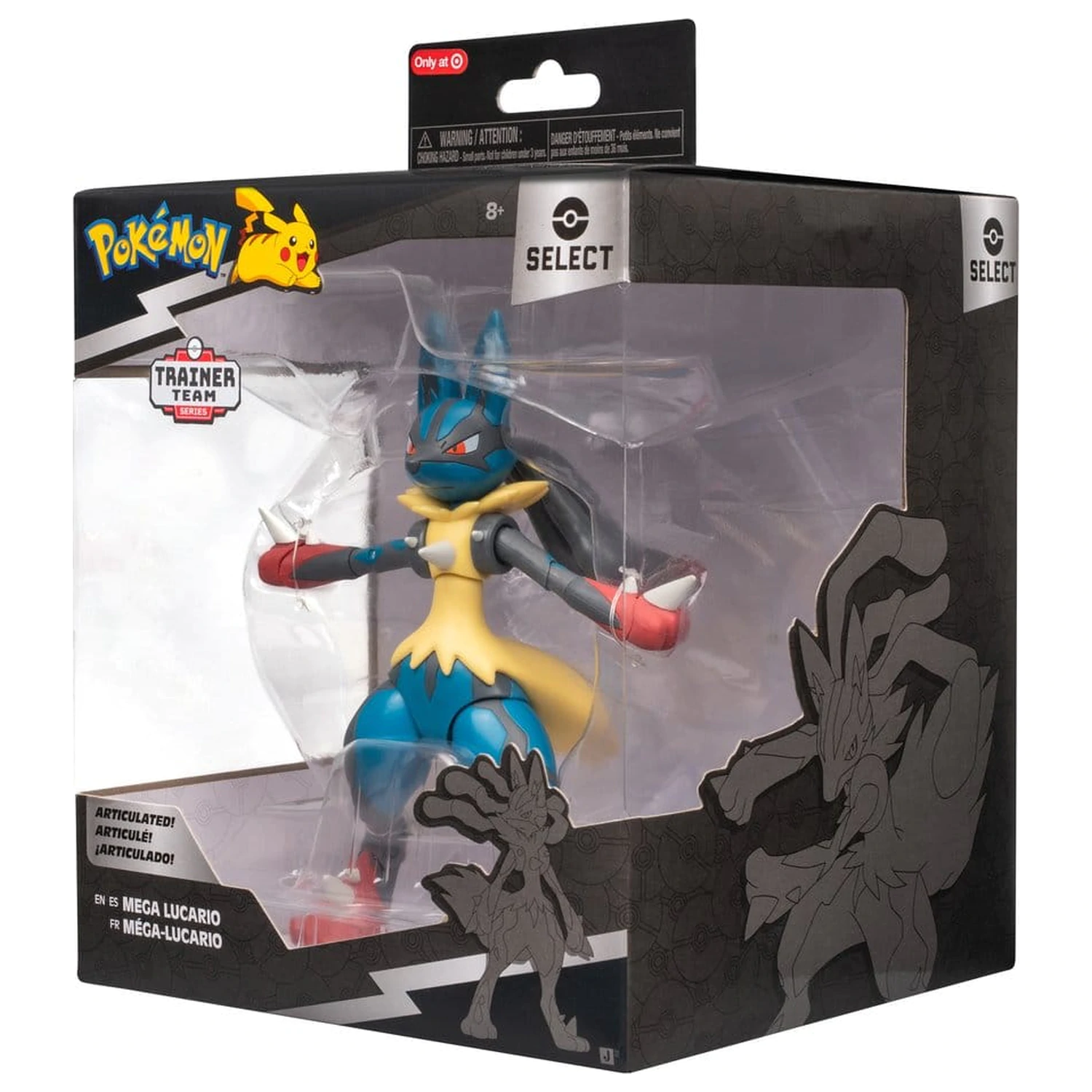 Pokémon Select Super-Articulated Akční figurka Mega Lucario fotografii produktu