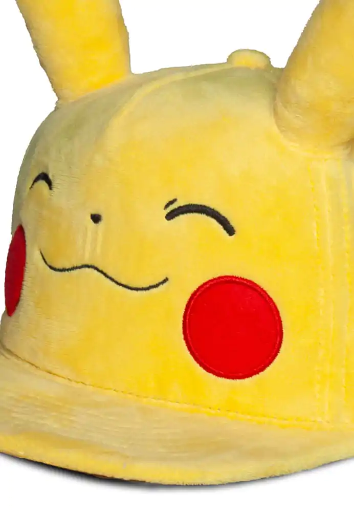 Pokemon Snapback Kšiltovka Usmívající se Pikachu fotografii produktu