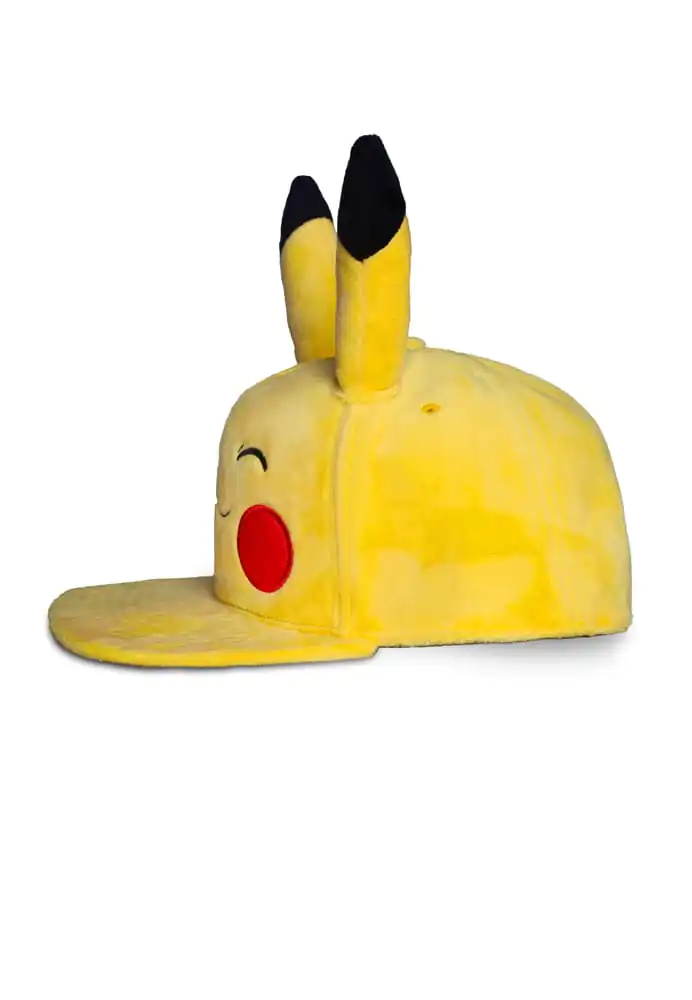 Pokemon Snapback Kšiltovka Usmívající se Pikachu fotografii produktu