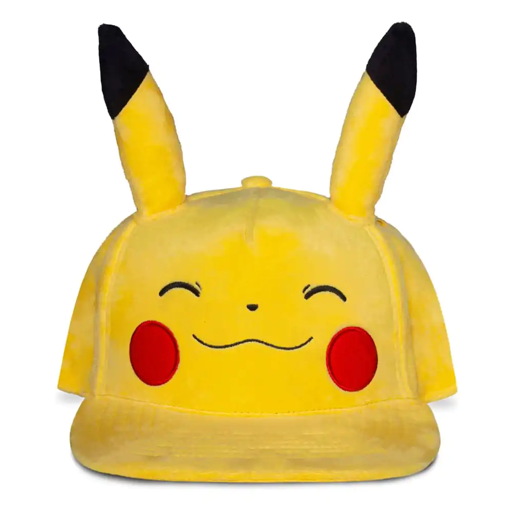 Pokemon Snapback Kšiltovka Usmívající se Pikachu fotografii produktu