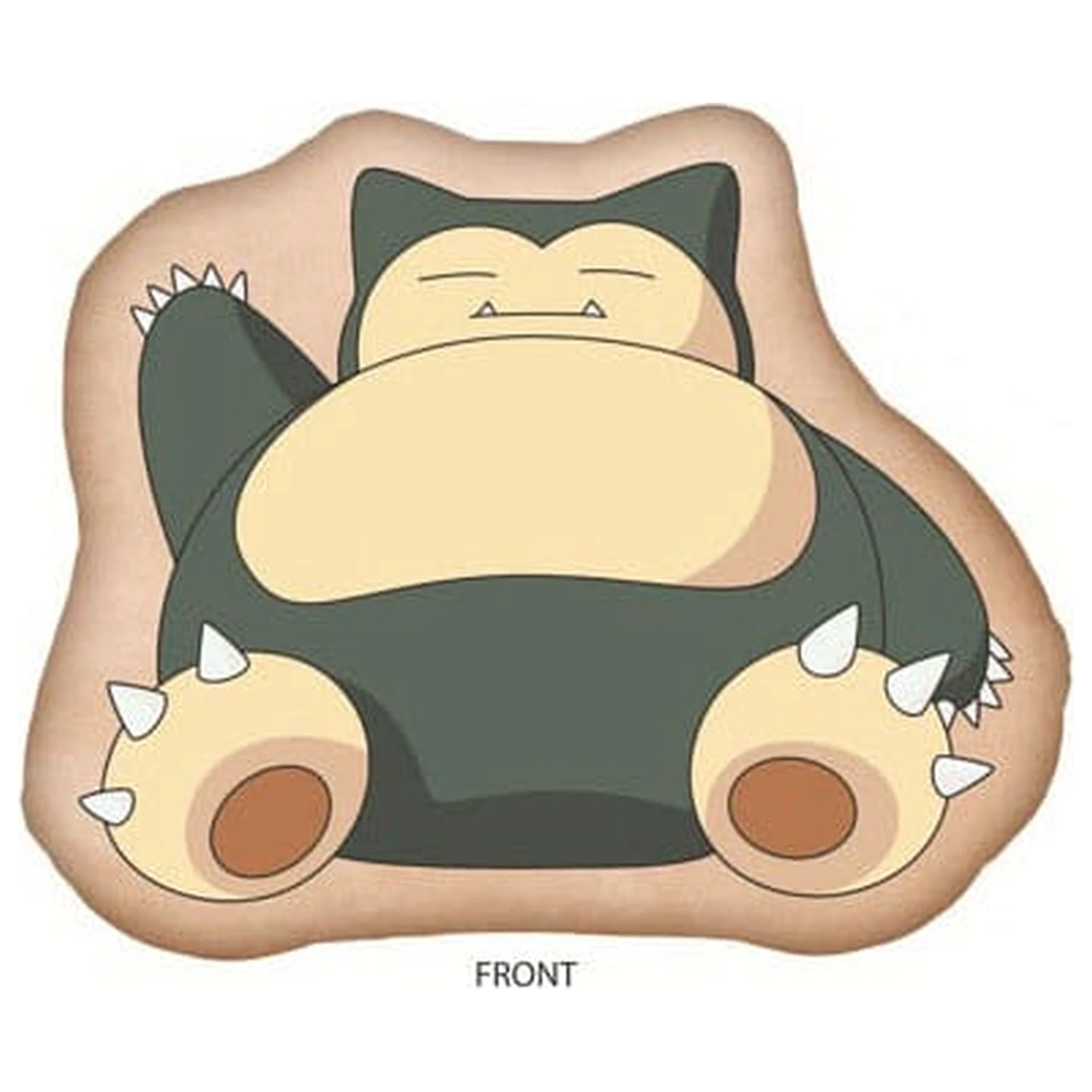 Pokemon Polštář Snorlax hnědý 36 cm fotografii produktu