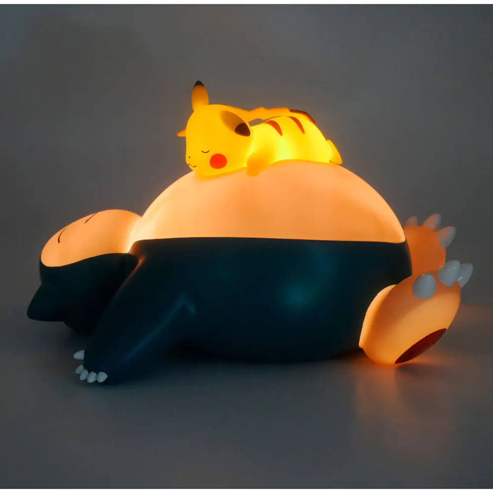 Pokémon LED světlo Snorlax a Pikachu spící 25 cm fotografii produktu