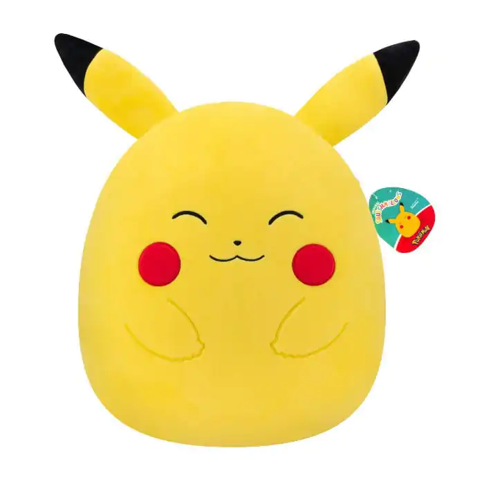 Pokémon Squishmallows plyšová figura Happy Pikachu 35 cm fotografii produktu