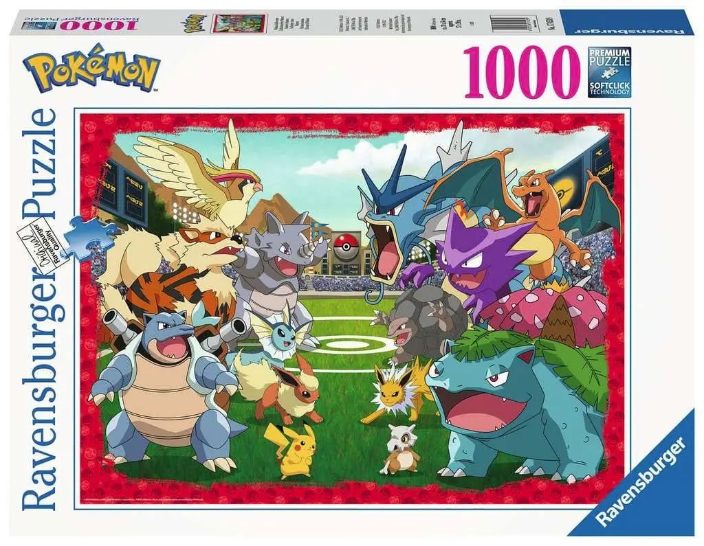 Pokémon Puzzle Stadium (1000 dílků) fotografii produktu